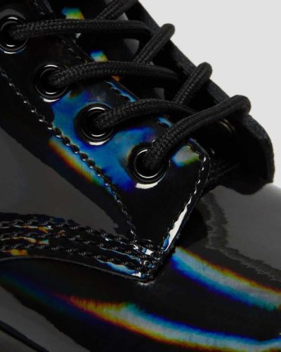 Botines Dr Martens 1460 Rainbow Patent Para Mujer DR6606C